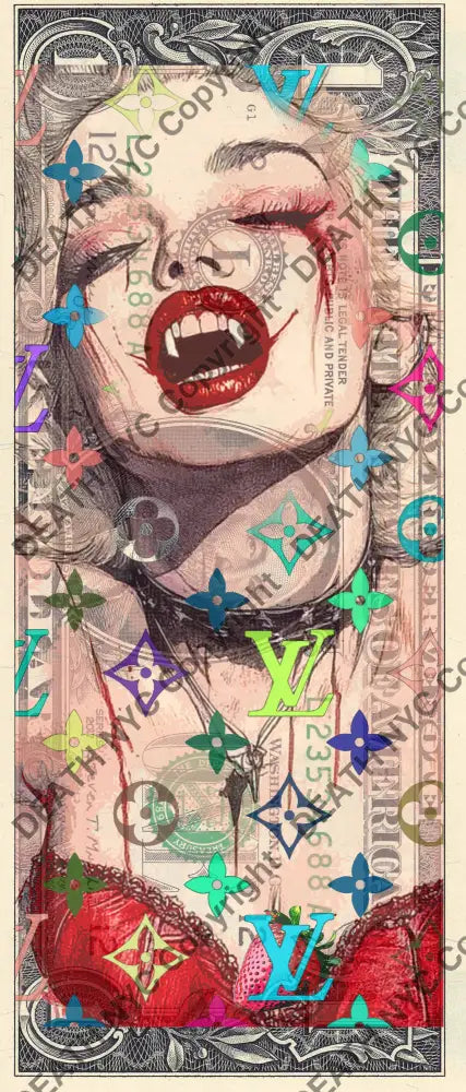 Auction USD $1 Original artwork 250226$14 quin Art Print