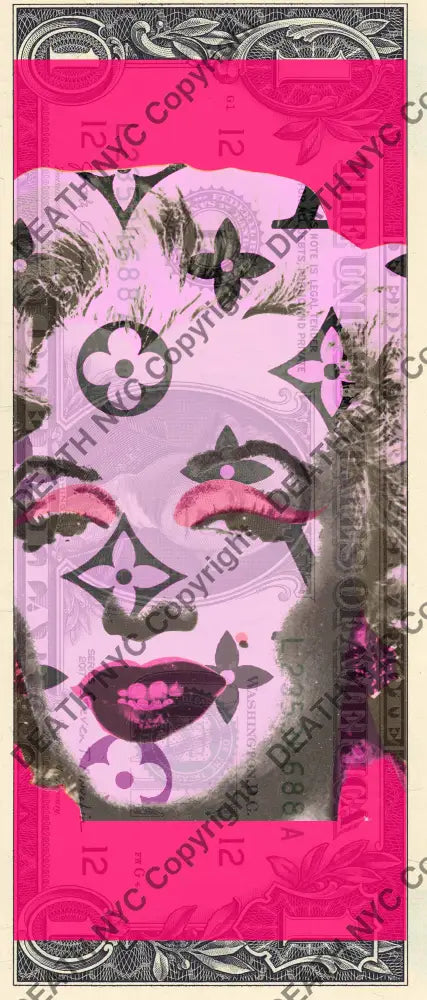 Auction USD $1 Original artwork 250226$8 monr Art Print