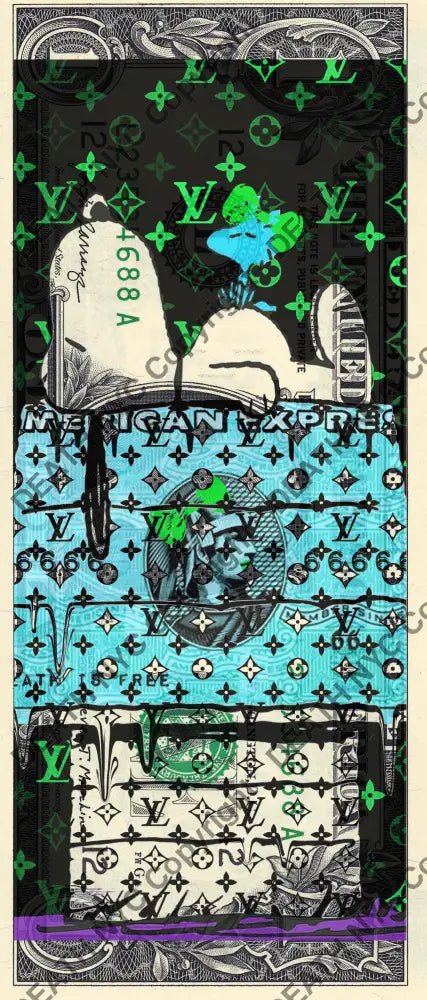 Auction USD $1 Original artwork 251123$1 silly Art Print