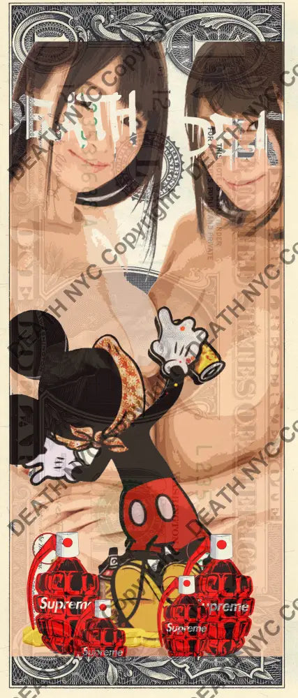 Auction USD $1 Original artwork 251222$11 n d - Art Print