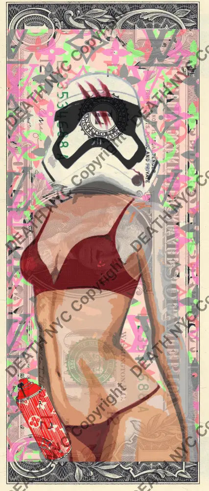 Auction USD $1 Original artwork 260124$18 troop - Art Print