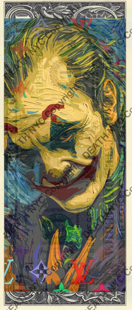 Auction USD $1 Original artwork 260425$5 j k r - Art Print