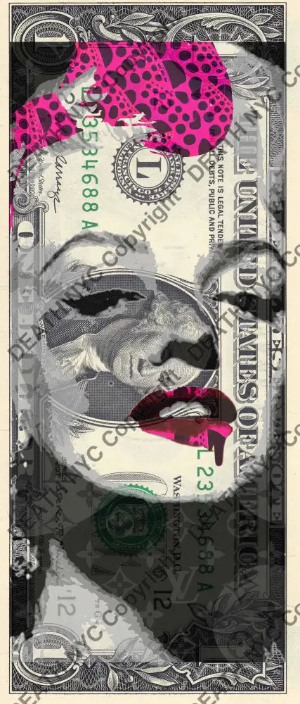 Auction USD $1 Original artwork 261225$10 monr Art Print
