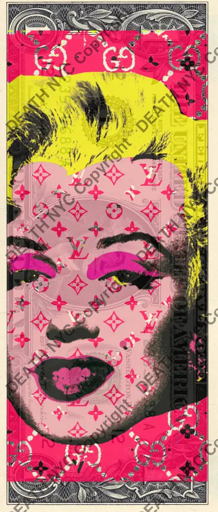 Auction USD $1 Original artwork 261225$13 monr Art Print