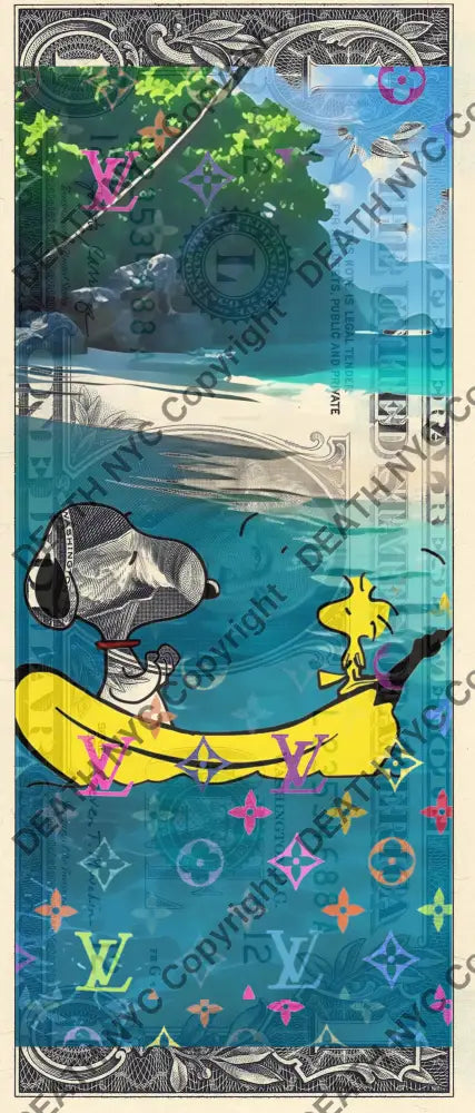 Auction USD $1 Original artwork 261225$15 silly Art Print