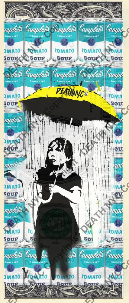 Auction USD $1 Original artwork 270523$10 bank Art Print