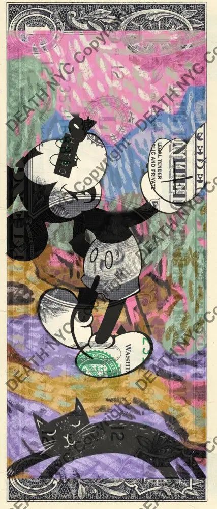 Auction USD $1 Original artwork 271024$13 mouse Art Print