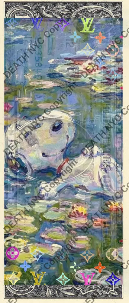 Auction USD $1 Original artwork 271026$10 silly - Art Print