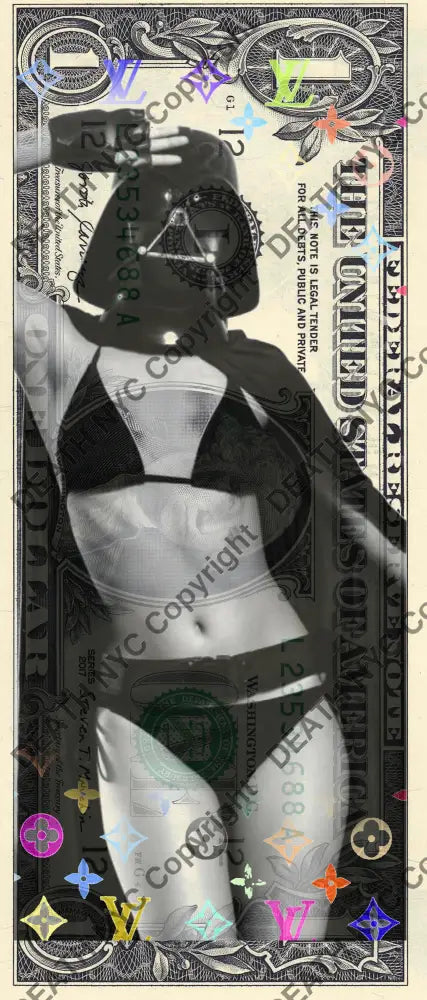 Auction USD $1 Original artwork 271026$12 v d r - Art Print