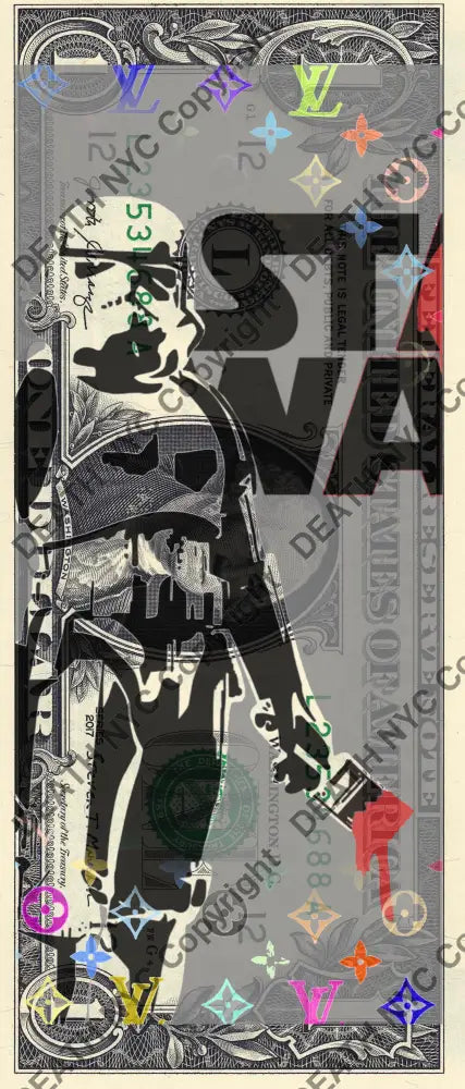 Auction USD $1 Original artwork 271026$13 troop - Art Print