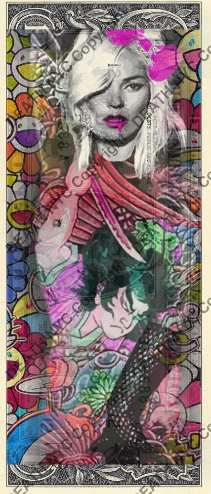 Auction USD $1 Original artwork 271026$7 kate - Art Print