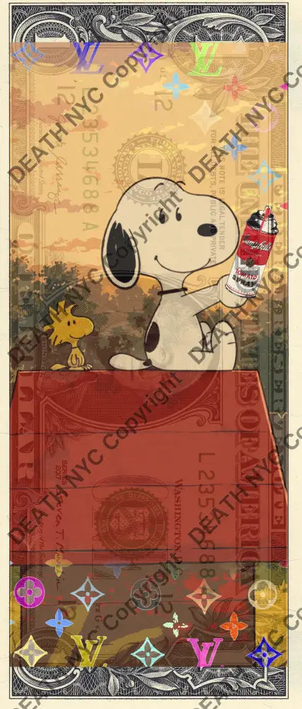 Auction USD $1 Original artwork 271026$9 silly - Art Print