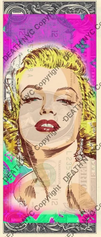 Auction USD $1 Original artwork 271026$1 monr - Art Print
