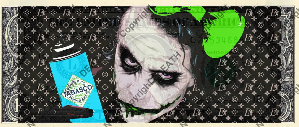 Auction USD $1 Original artwork 271221$16 j k r * - Art Print