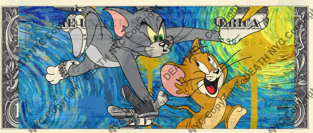 Auction USD $1 Original artwork 280422$3 tom - Art Print