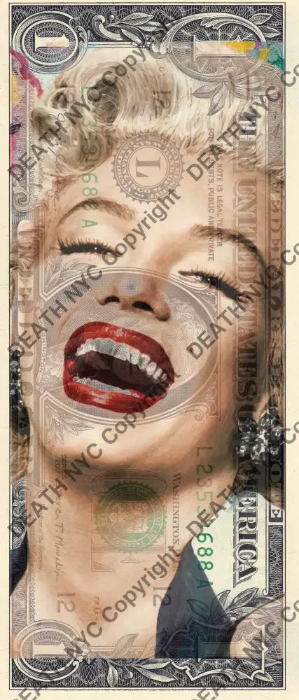 Auction USD $1 Original artwork 280426$12 monr - Art Print