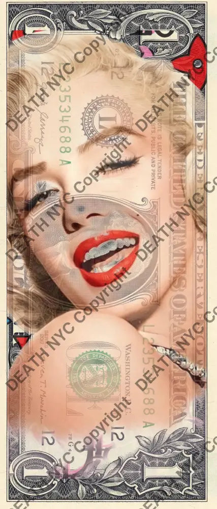 Auction USD $1 Original artwork 280426$9 monr - Art Print