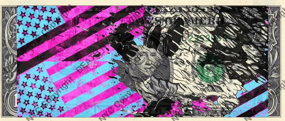 Auction USD $1 Original artwork 280723$14 mouse - Art Print
