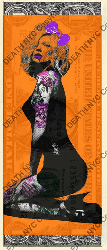 Auction USD $1 Original artwork 291121$13 kate - Art Print