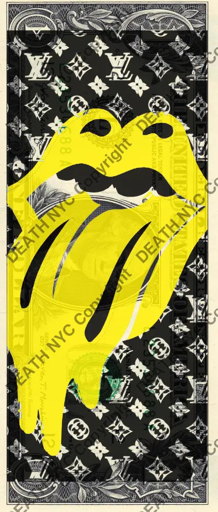 Auction USD $1 Original artwork 291121$22 stone Art Print