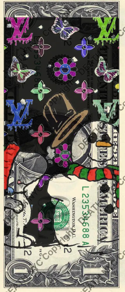 Auction USD $1 Original artwork 291123$8 silly Art Print