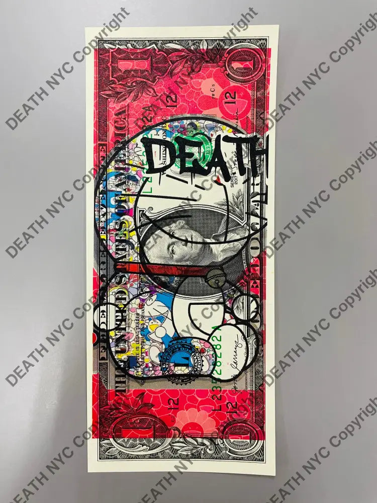 Auction USD $1 Original artwork Dmon red Art Print