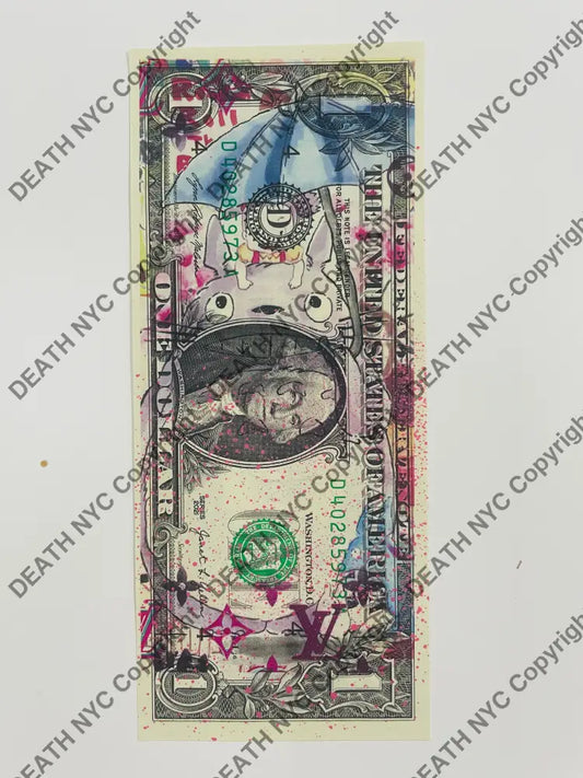 Auction USD $1 Original artwork EDITION OF ONE toto rain Art Print