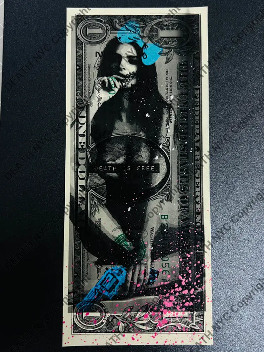 Auction USD Original artwork Edition of 1 Girl Emily Art Print
