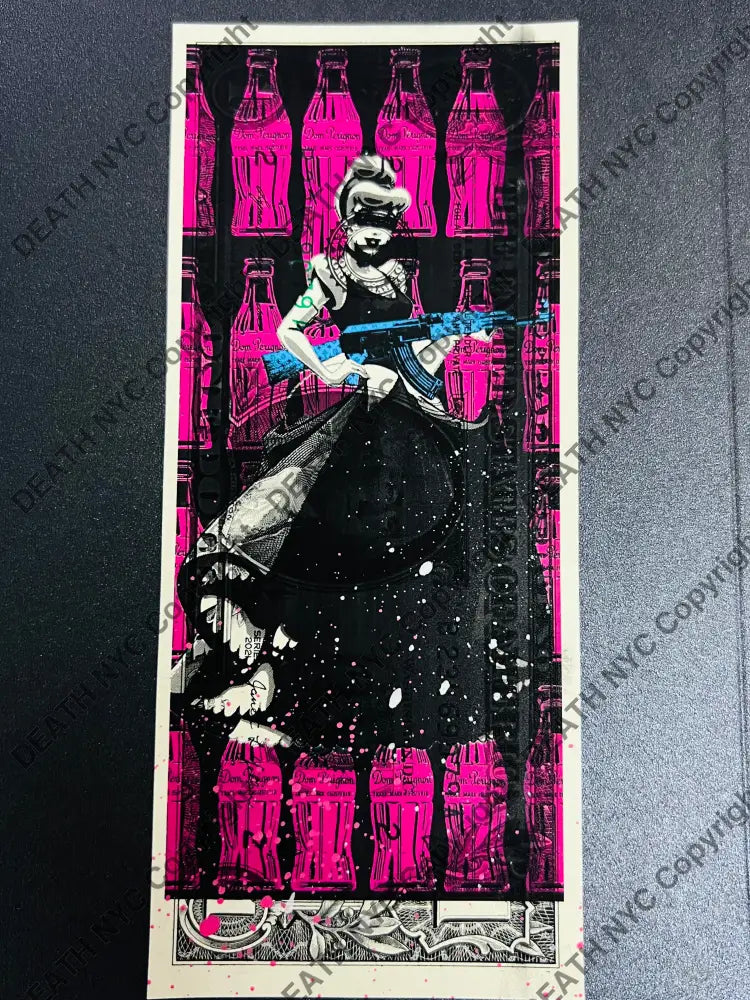 Auction USD Original artwork Edition of 1 Snow ak Art Print