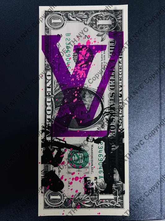Auction USD Original artwork Edition of 1 war Art Print
