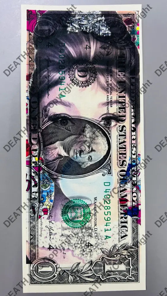 Auction USD Original artwork Edition of 100 Aud gum Art Print