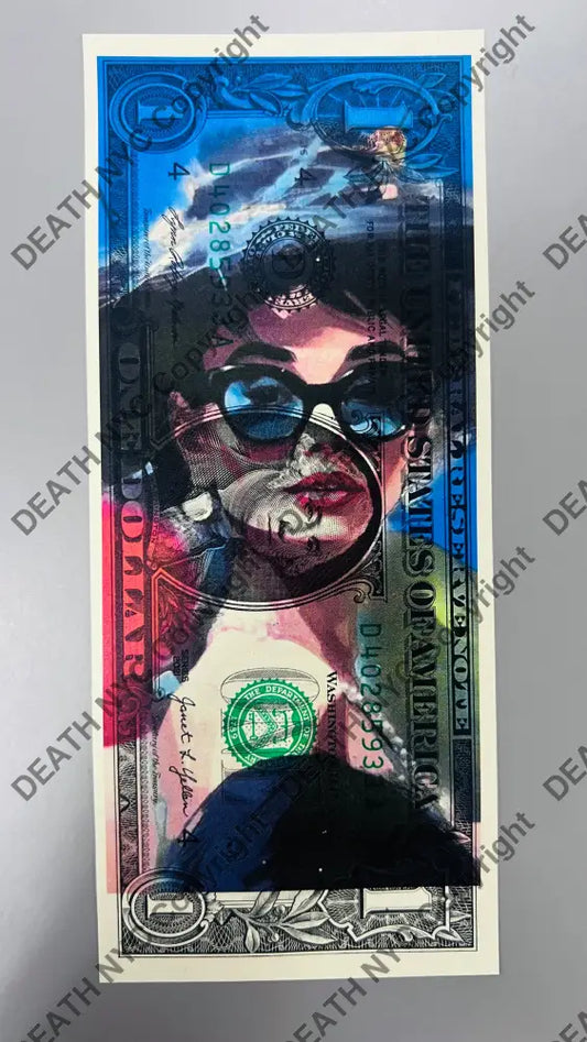 Auction USD Original artwork Edition of 100 aud hat Art Print