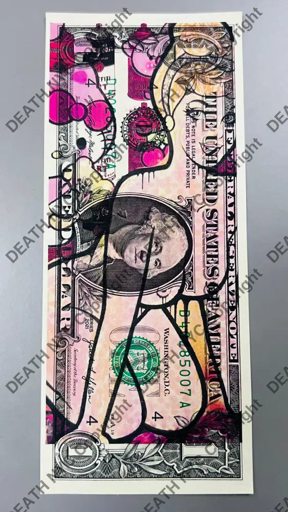 Auction USD Original artwork Edition of 100 Cind sit Art Print