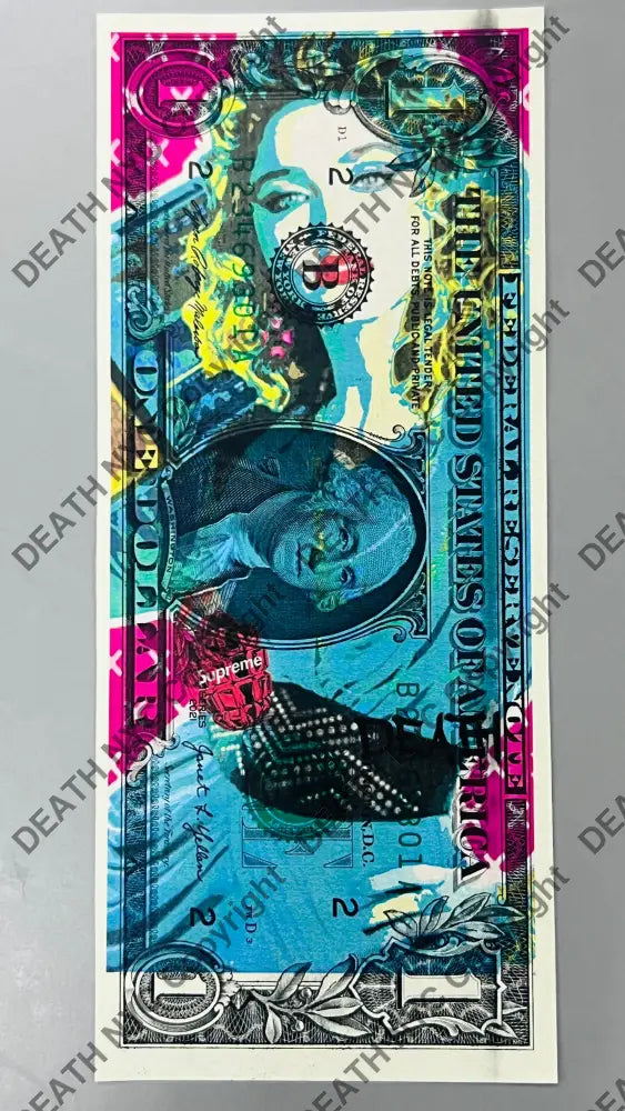 Auction USD Original artwork Edition of 100 Graffiti Art Print