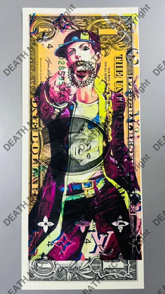 Auction USD Original artwork Edition of 100 jo point y Art Print