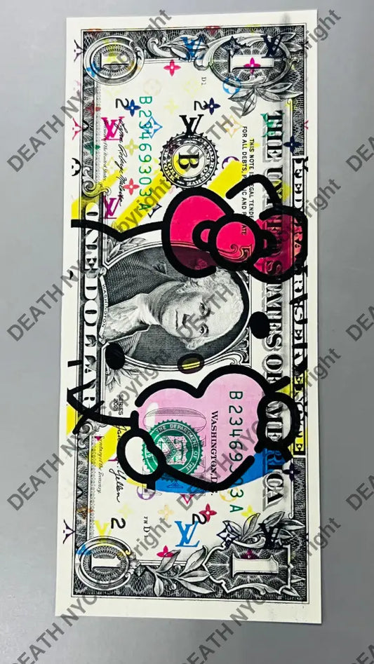 Auction USD Original artwork Edition of 100 Kitty Art Print