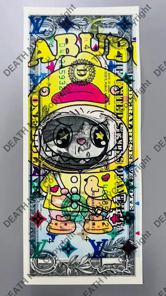Auction USD Original artwork Edition of 100 L B B Art Print