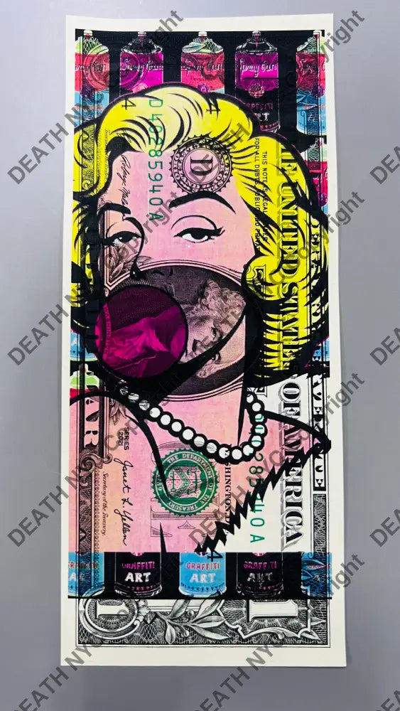 Auction USD Original artwork Edition of 100 Mon Art Print