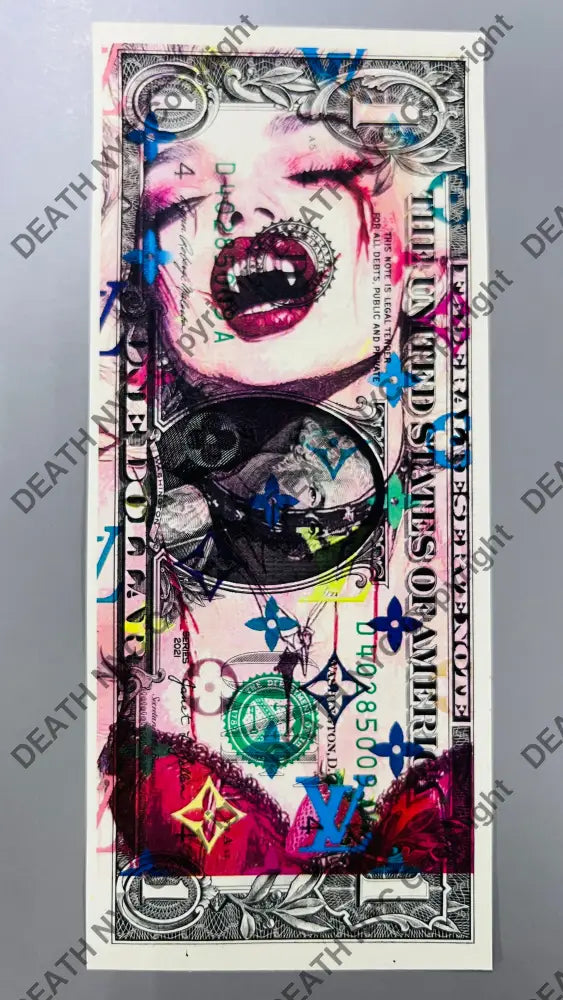 Auction USD Original artwork Edition of 100 qu in Art Print
