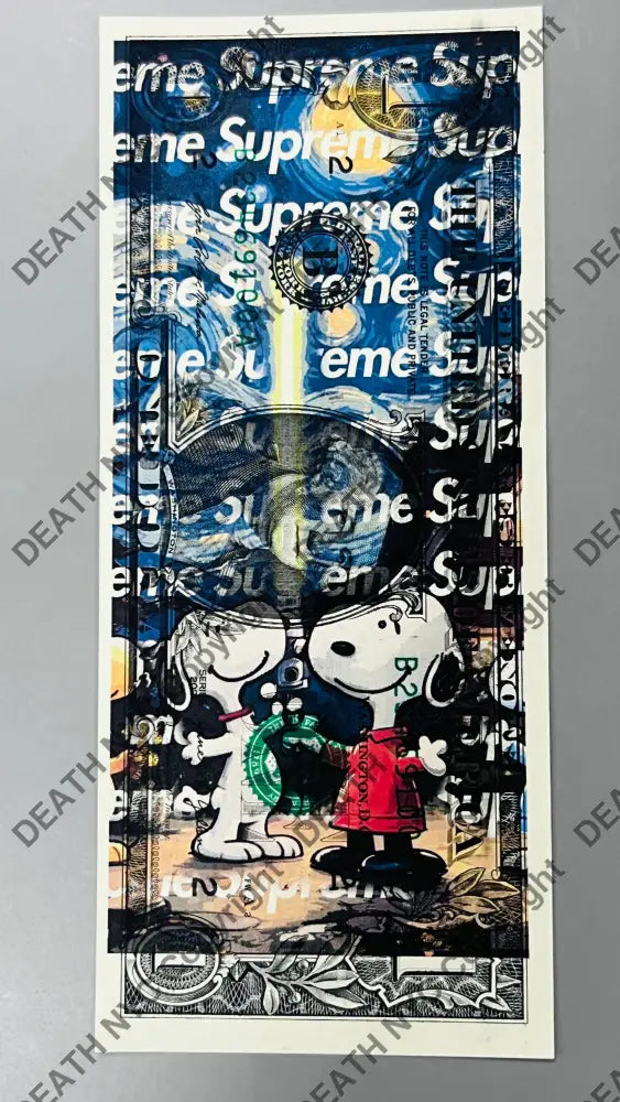 Auction USD Original artwork Edition of 100 Sn star Art Print