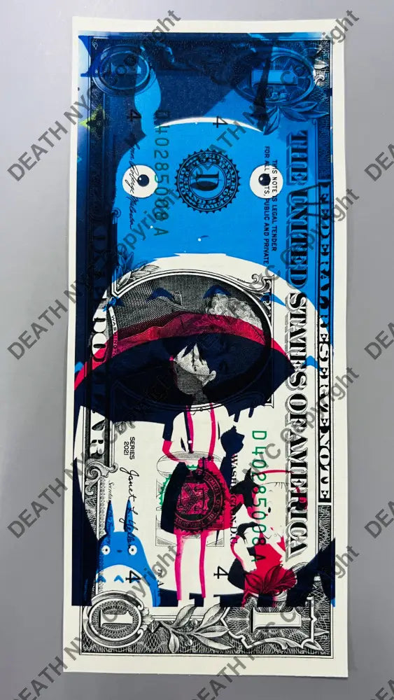 Auction USD Original artwork Edition of 100 toto behind Art Print