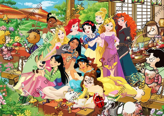 Auction ’V434 princess’ art print 45x32cm (Edition of 100) Art Print