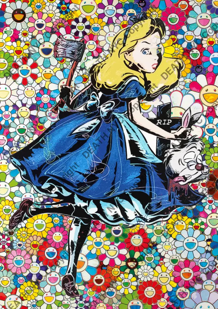Auction ’V538 alice’ art print 45x32cm (Edition of 100) Art Print