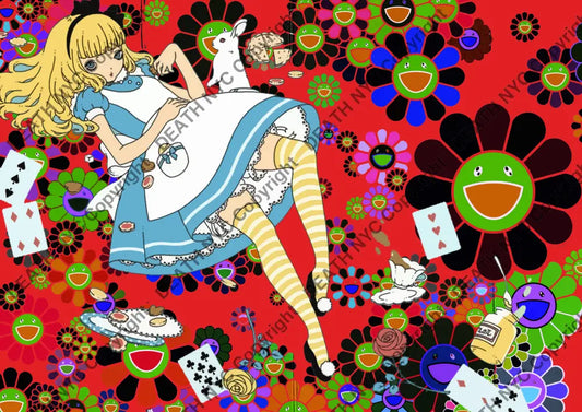 Auction ’V625 alice’ art print 45x32cm (Edition of 100) Art Print