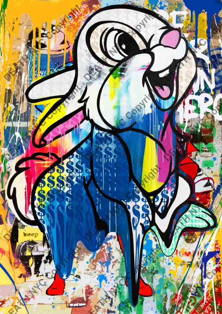 Auction ’V724 chip’ art print 45x32cm (Edition of 100) Art Print