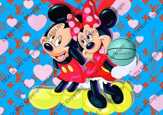 Auction ’W389 mouse’ 45x32cm (Edition of 100) Art Print