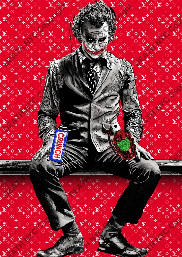 Auction ’W484 j k r’art print 45x32cm (Edition of 100) - Art Print