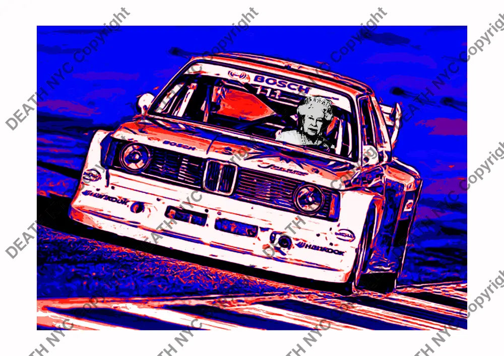 Auction ’W539 queen’ art print 45x32cm (Edition of 100) - Art Print