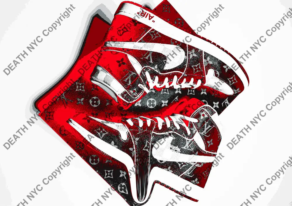 Auction ’W654 sneak ’ art print 45x32cm (Edition of 100) Art Print