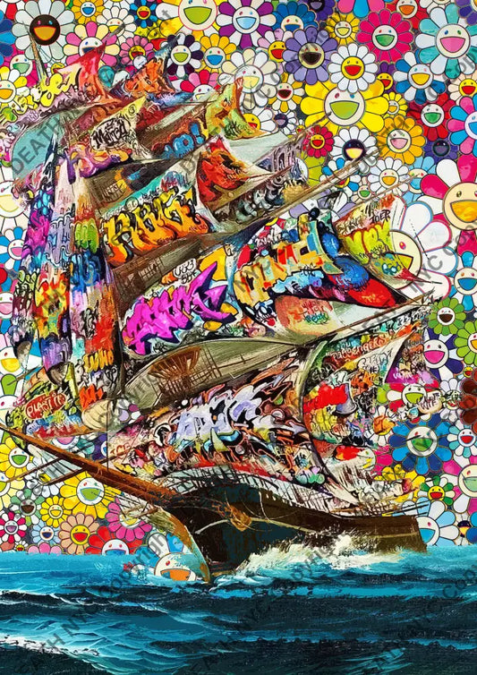 Auction ’W724 piece ’ art print 45x32cm (Edition of 100) Art Print